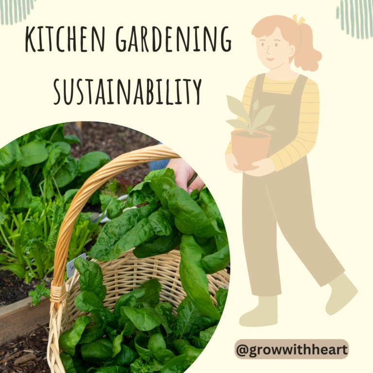 The Secret to Sustainability in kitchen gardening practices: