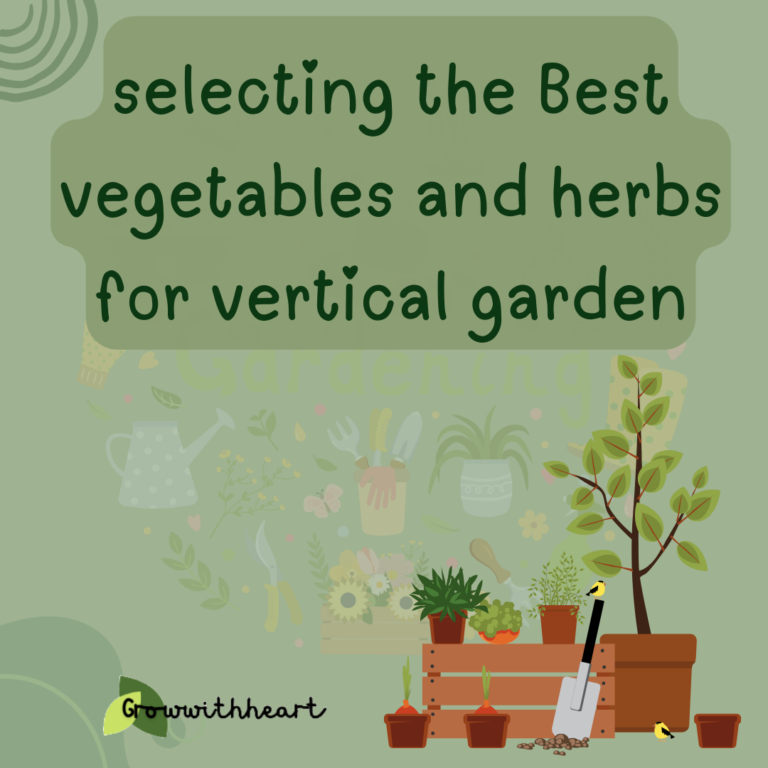 Best vegetables and herbs to grow in your vertical garden!