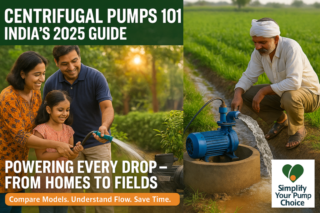 centrifugal pump irrigation in India